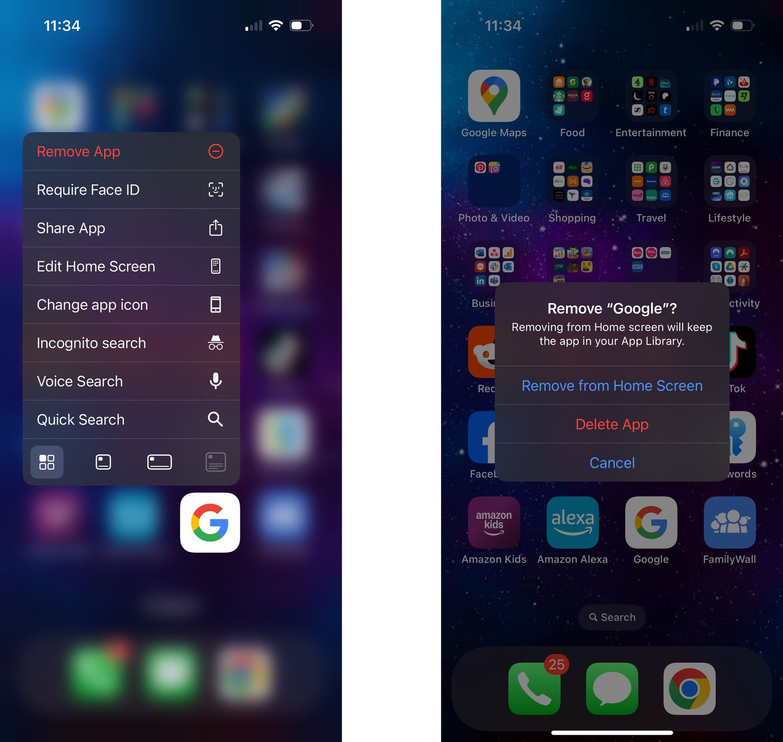 Como remover os aplicativos da sua tela principal no iOS 18
