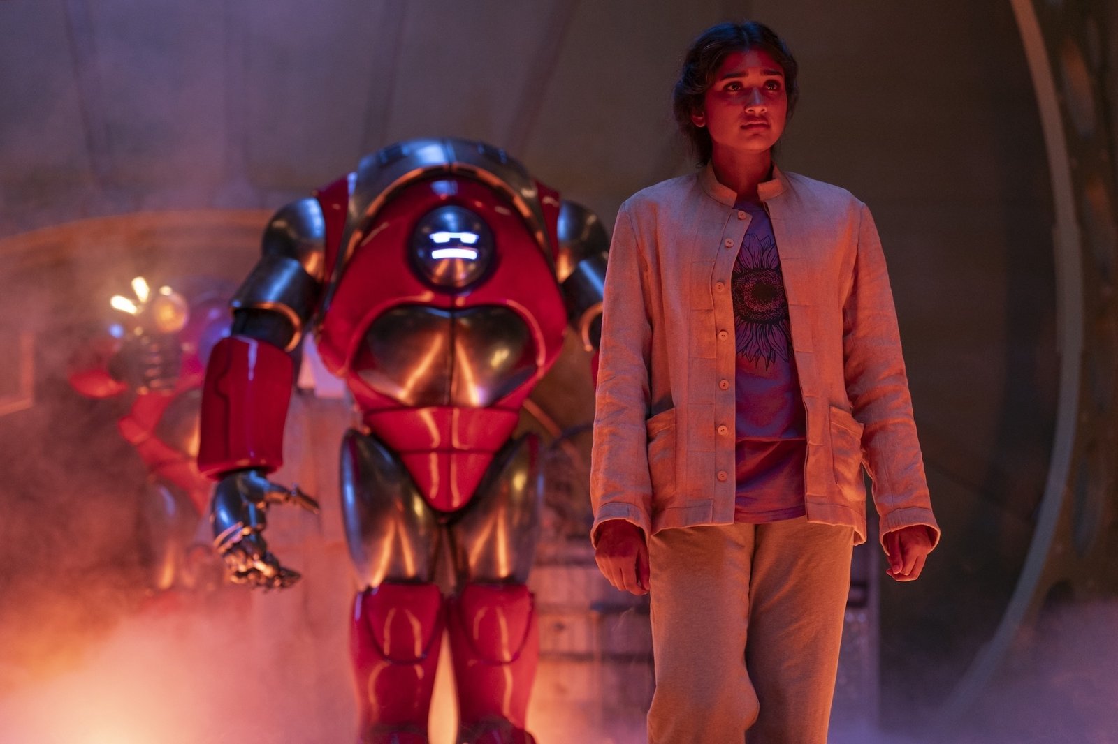 Bellinda Chandra e Robot