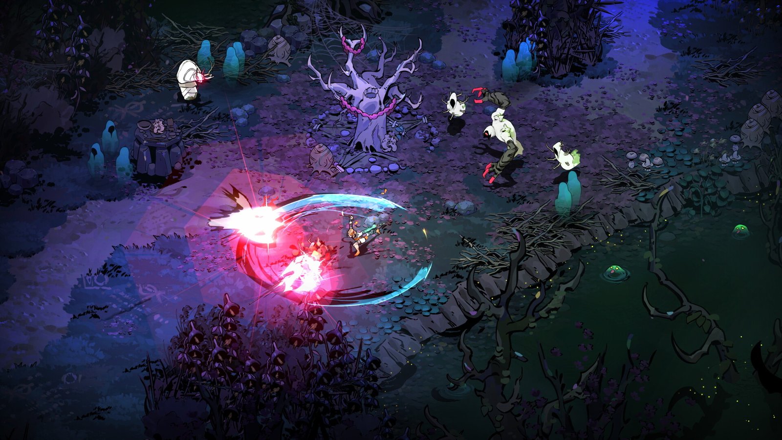 Instantâneo de tela do jogo Hades II.
